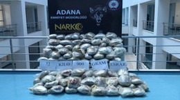 Adana'da 72 kilo uyuşturucu ele geçirildi